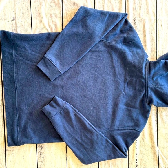 Alpine Design Men's Graphic Pullover Hoodie Blue Size L - Picture 3 of 4